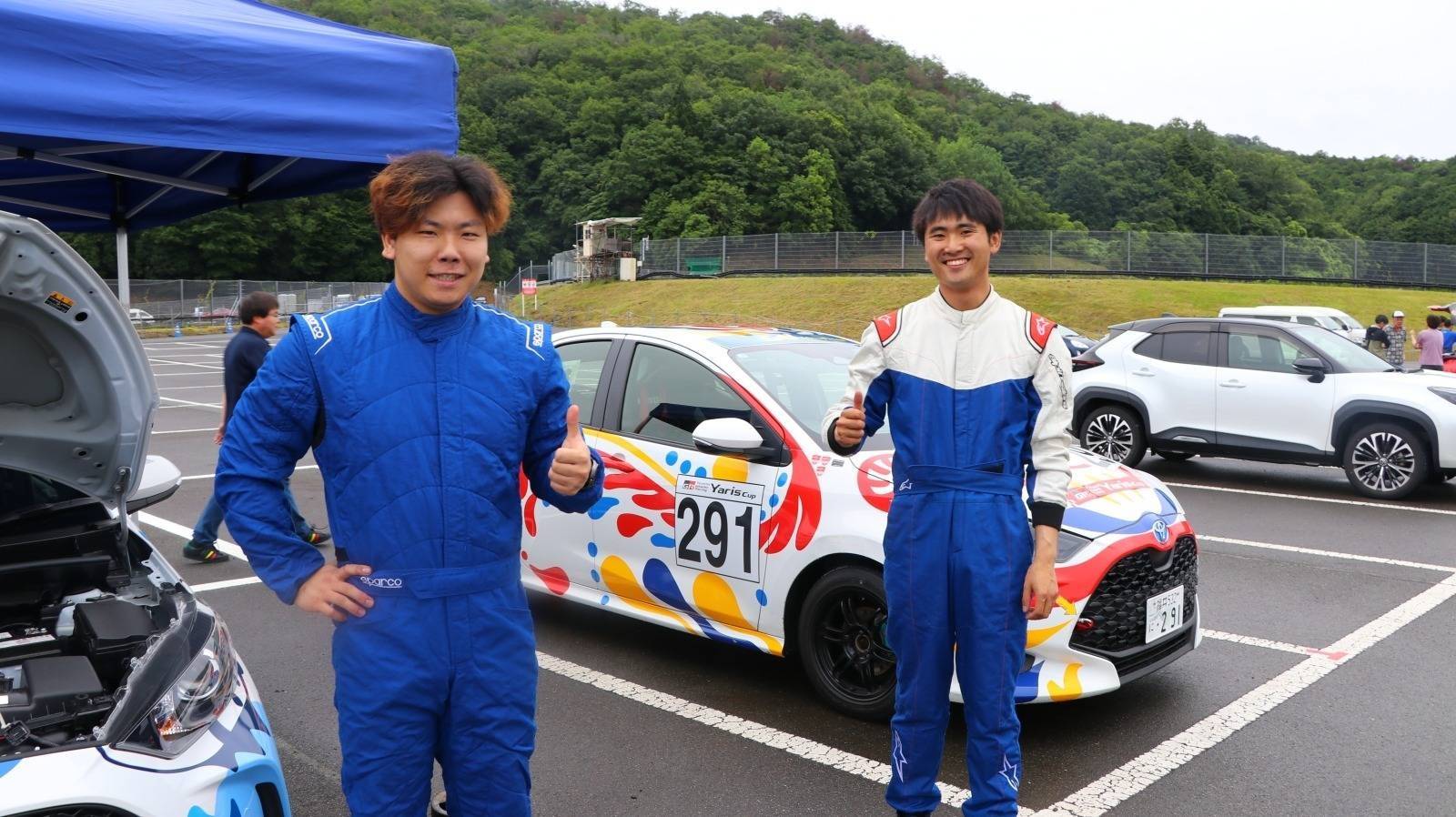 ヤリスカップ　岡山国際サーキット　ネッツトヨタ福井　社員　モータースポーツ活動　福利厚生