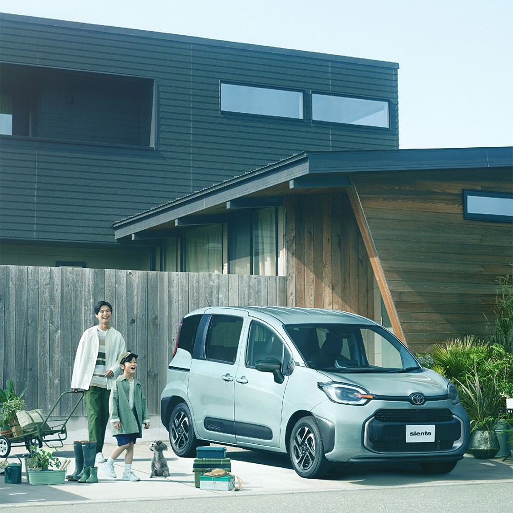 シエンタ toyota トヨタ販売店 正規 ミニバン sienta ファミリーカー　デザイン