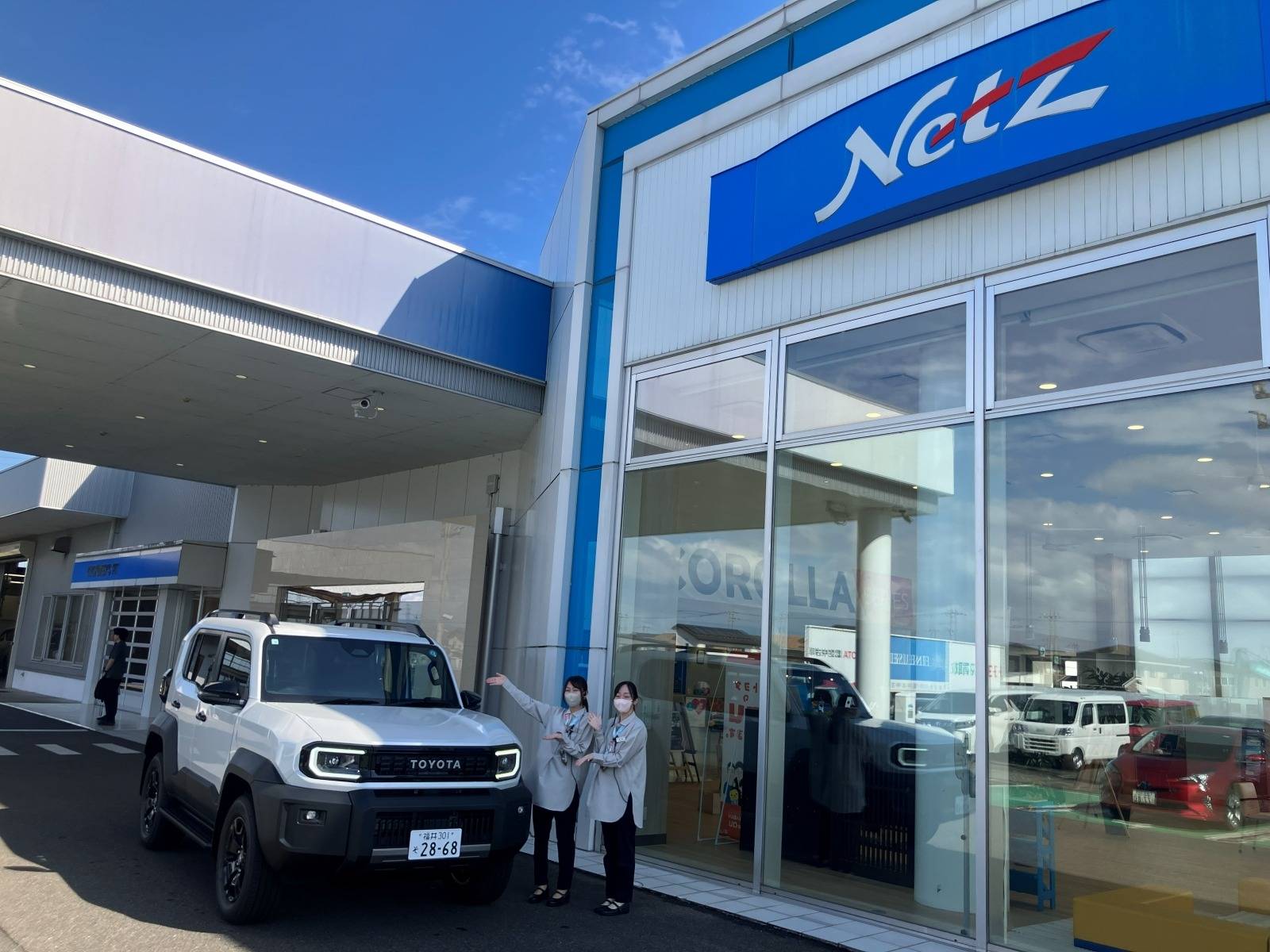 トヨタ　トヨタ正規販売店　ネッツトヨタ福井　福井　ランドクルーザーFJ　ランクルFJ　ランクル　SUV　ネッツ武生店