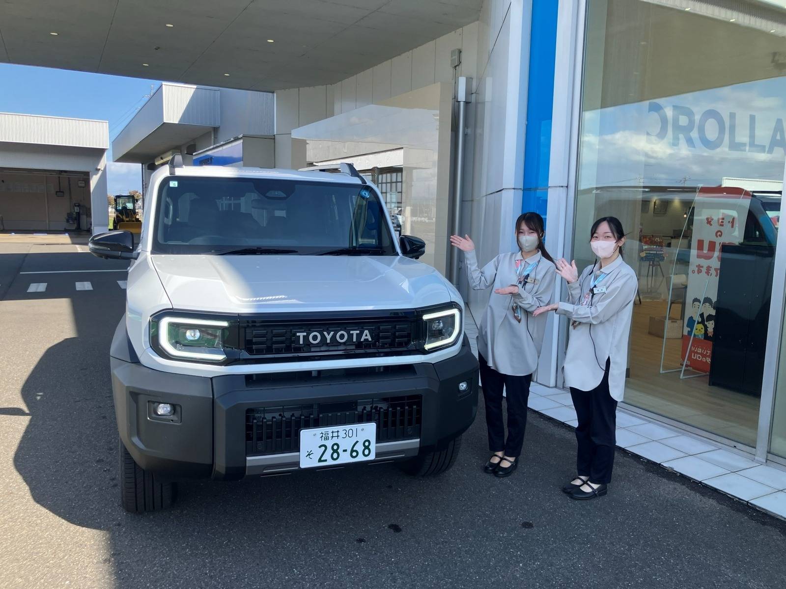 トヨタ　トヨタ正規販売店　ネッツトヨタ福井　福井　ランドクルーザーFJ　ランクルFJ　ランクル　SUV　ネッツ武生店
