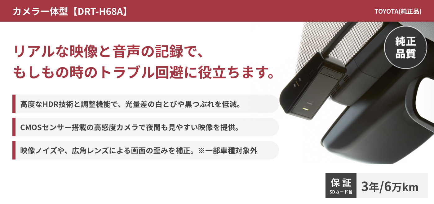 ドライブレコーダー ドライブレコーダー お車のメンテナンス ネッツトヨタ福井