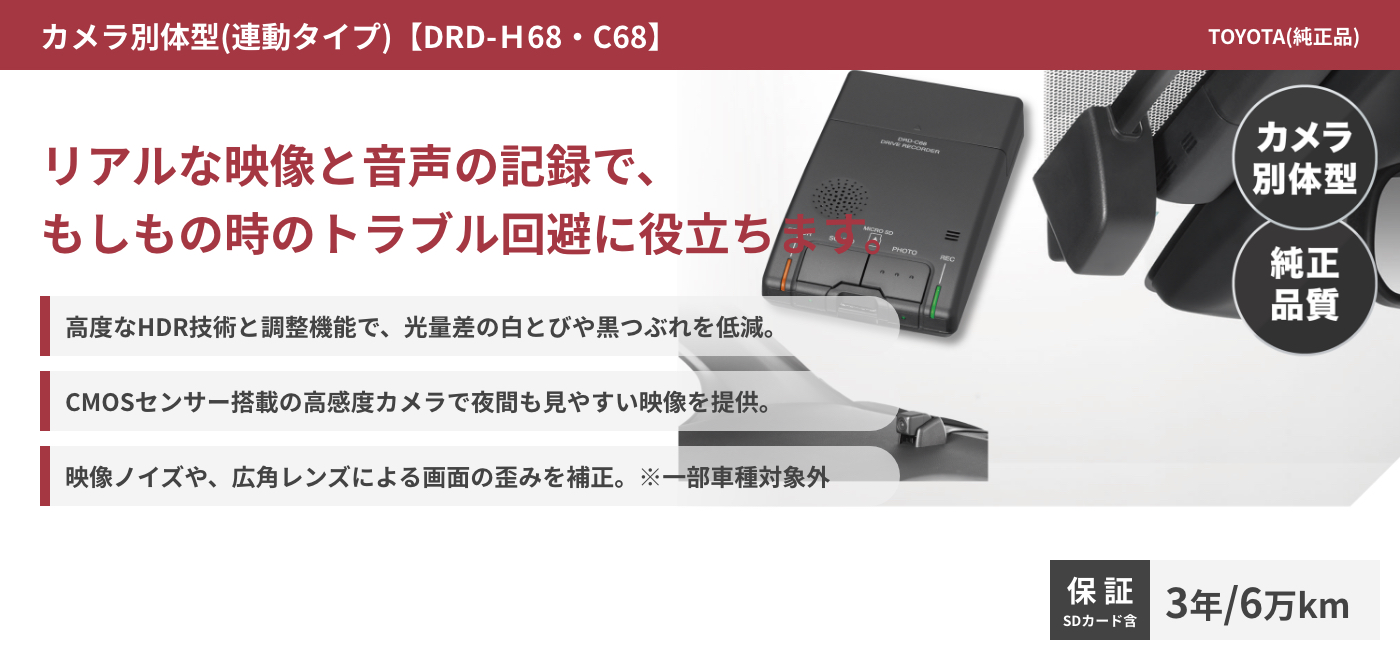 ドライブレコーダー ドライブレコーダー お車のメンテナンス ネッツトヨタ福井